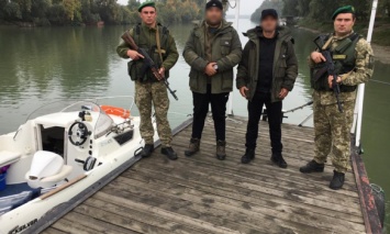 Итальянец и румын на выходных во время рыбалки на катере пересекли румынско-украинскую границу
