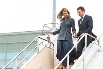 Зеленский с первой леди прибыл в Японию: как встретили президента Украины, Фото
