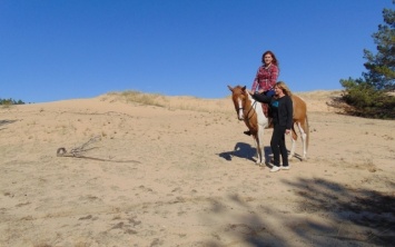 В Олешковских песках появится конный маршрут