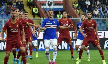 Сампдория - Рома 0:0 Видео голов и обзор матча