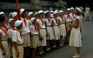 Цветные фото сталинского СССР