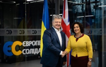 Порошенко встретился с новоназначенным послом Великобритании в Украине