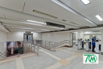 Как выглядит второй выход со станции метро «Святошин» после ремонта. Фото
