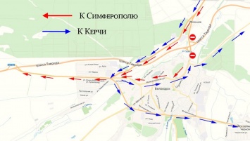 С 25 октября перекроют движение на развязке в Белогорском районе
