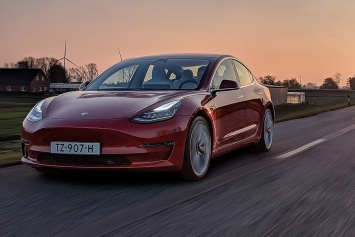 Tesla Model 3 хорошо продается в Европе