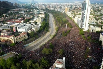 Акции протестов в Чили достигли рекордного уровня