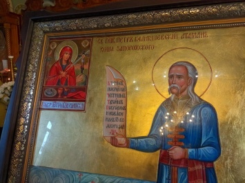 В Бердянск прибыла икона с частичкой мощей святого праведного Петра Калнышевского