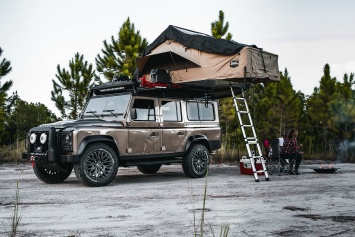 ECD’s Land Rover Defender Project Invictus превратили в настоящую палатку