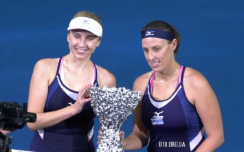 Украинская теннисистка выиграла малый Итоговый турнир WTA в парном разряде (видео)