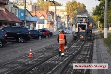 В Центре Николаева ремонтируют ул. Садовую - на ремонт потратят 11 млн грн