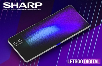 Sharp проектирует гибкие смартфоны с нестандартной функциональностью