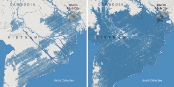 Вьетнам и Шанхай уйдут под воду: назван плохой прогноз повышения уровня воды