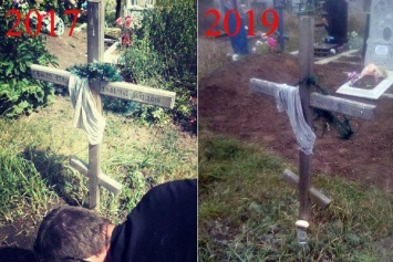 ''Родина тебя бросит'': в сети показали красноречивое фото могилы террориста ''ДНР''