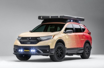 Honda CR-V подготовили к выездам на природу (ФОТО)