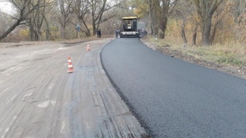 Новая дорога в Днепровском уже видна (фото)