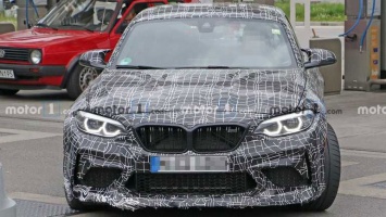 BMW M2 CS вышел на тесты перед дебютом (ВИДЕО)