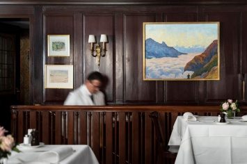 Неподходящее место? В Швейцарии есть ресторан, где хранится коллекция картин баснословной стоимости (ФОТО)
