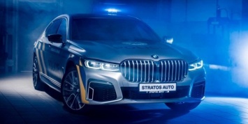 Флагманский седан BMW отправился на службу в полицию