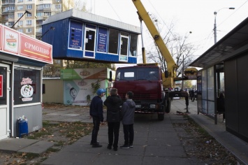 В Киеве пересчитали незаконные МАФы