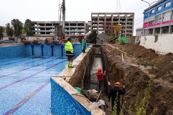Стоимость реконструкции бассейна ШВСМ возросла до 52 миллионов: как стройка выглядит сейчас - ФОТО