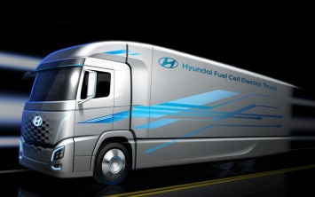 Нереальный тягач Hyundai на водороде: выглядит круто (ФОТО)