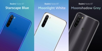 Xiaomi показала Redmi Note 8T с чипом NFC