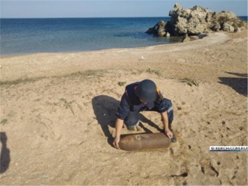 У Генеральских пляжей нашли бомбу