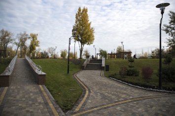 На Оболони открыли третью очередь реконструкции парка «Наталка»