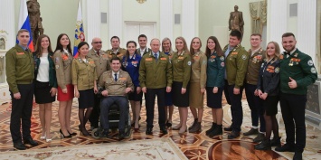 Путин поздравил Российские студенческие отряды с юбилеем движения