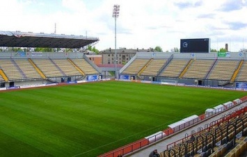 На запорожском стадионе "Славутич-Арена" состоится футбольный матч между национальными сборными Украины и Эстонии
