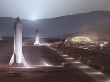 Илон Маск планирует построить город на Марсе за 20 лет