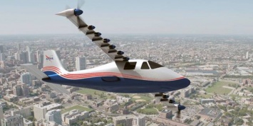 NASA представило электрический самолет