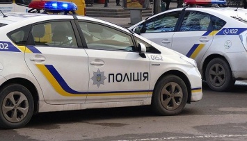 В Киеве полицейское авто столкнулось с Audi