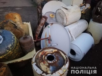 В Днепропетровской области полиция обнаружила более тонны металлолома в незаконном пункте приема, - ФОТО