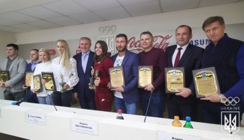 Бубка вручил награды НОК Украины лучшим спортсменам августа и октября