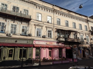 В историческом центре Одессы реставрируют фасады. Фото