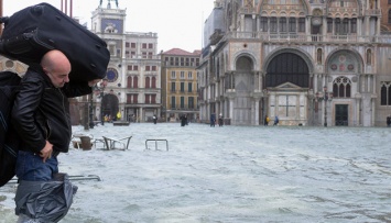 Венецию сильно затопило - побит рекорд 1966 года