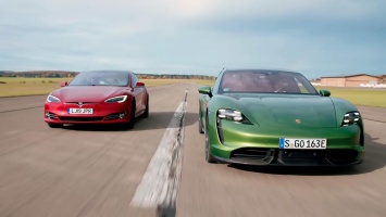 Битва электромобилей: Porsche против Tesla