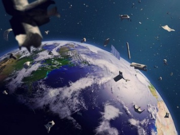 Российские спутники будут сжигать космический мусор на орбите