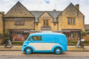 Британский стартап Morris Commercial возродил легендарный фургон в виде электрокара