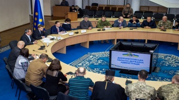 В Днепропетровской ОГА впервые собрался новый совет - Ветеранов АТО-ООС