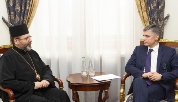 Пристайко и глава УГКЦ обсудили мирные инициативы Президента