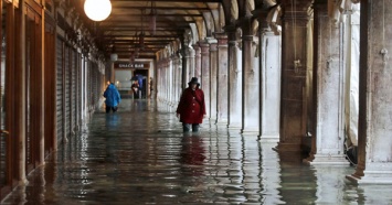 В Венеции ожидают нового подъема уровня воды