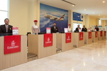Emirates открыла в порту Дубая первую зону регистрации за пределами аэропорта