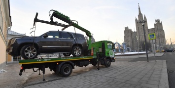 В Москве назвали улицы, откуда чаще всего эвакуировали автомобили