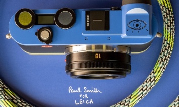 Фотокамера Leica CL Edition Paul Smith получила необычное оформление