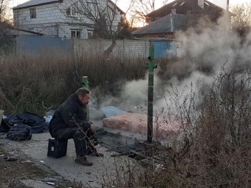 В Харькове бомжи оставили без тепла 56 домов (фото)