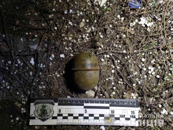 Рядом с заправкой в Николаеве нашли корпус от боевой гранаты