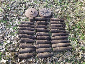 В Днепропетровской области пиротехники нашли 32 боеприпаса
