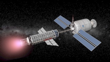 НАСА испытала новую систему реактивного двигателя для аванпоста Gateway